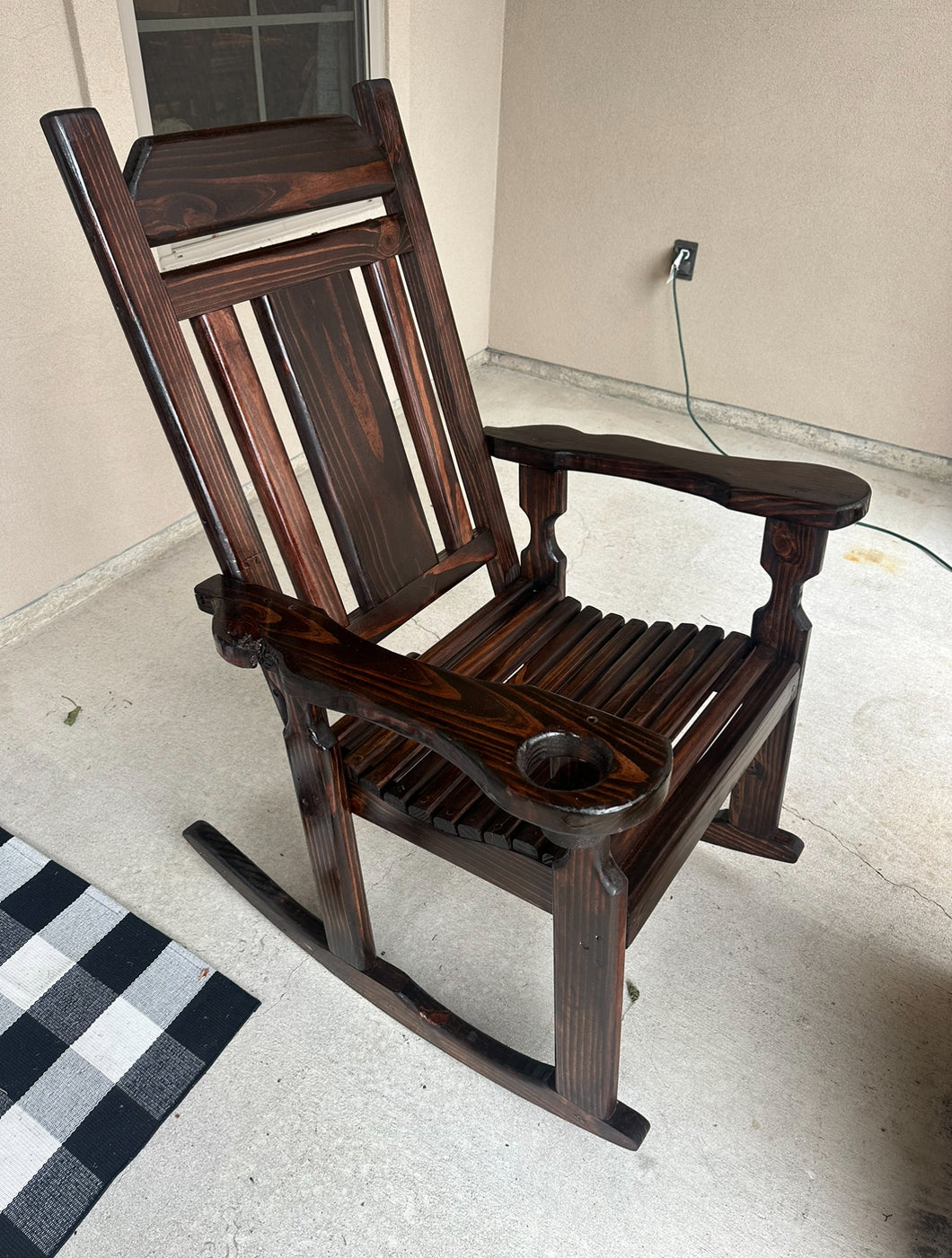 Mahogany classic rocking chairs