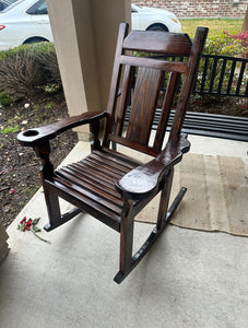 Mahogany classic rocking chairs