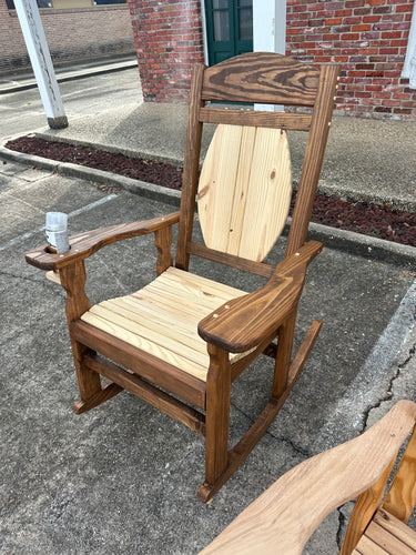 Custom crafted hand made Two toned Rocker