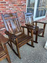 Yeti cup holder rocking chair deposit