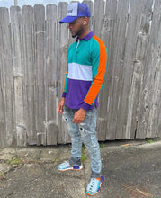 Ra-phi-EL aqua/purple premium longsleeve