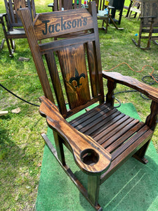 2 custom rocking chairs OHara