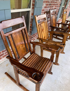 3 custom 23 1/2 x 20 seat rocking chairs Evelyn