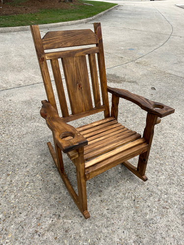 Shingle sealed Rocking Chair