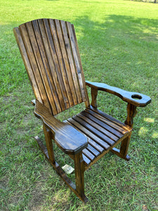 The Three Thousand row back rocking chair