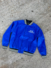 Stay Dangerous Royal blue bomber jacket