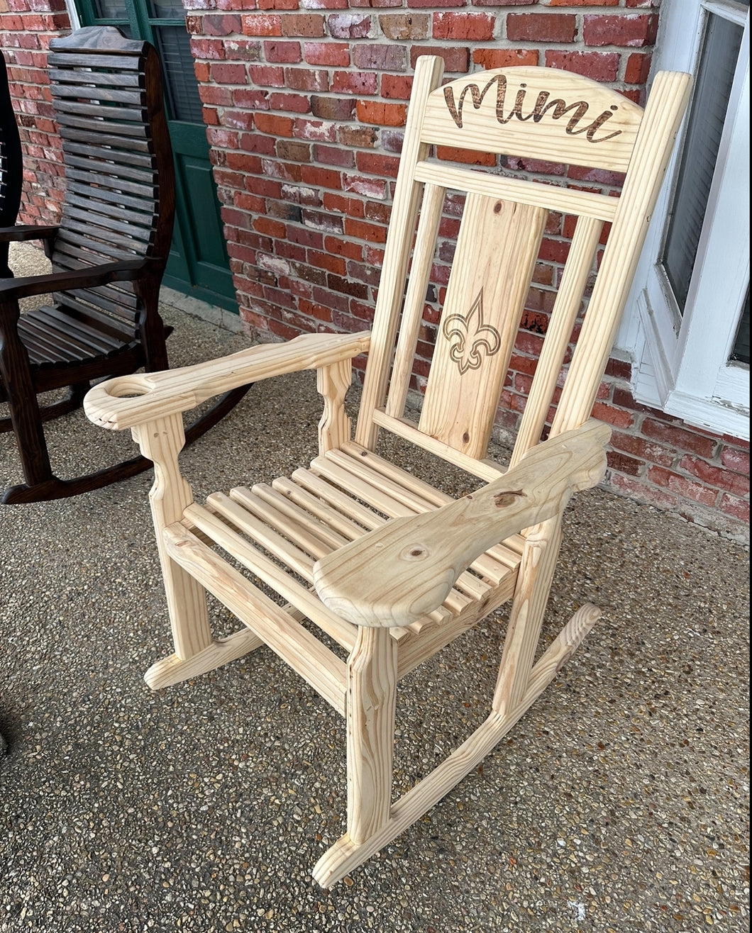 customized chair for Lindsey “Kris 7/4/2018