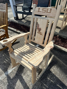 2 lsu rocking chairs “Hanna”