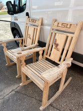 2 lsu rocking chairs “Hanna”