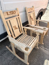 2 lsu rocking chairs “Hanna”