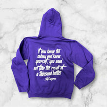 Know Thyself premium hoodie purple
