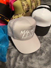 Ash grey ML premium Trucker Hat